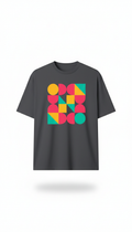 Metro mint oversized logo tee