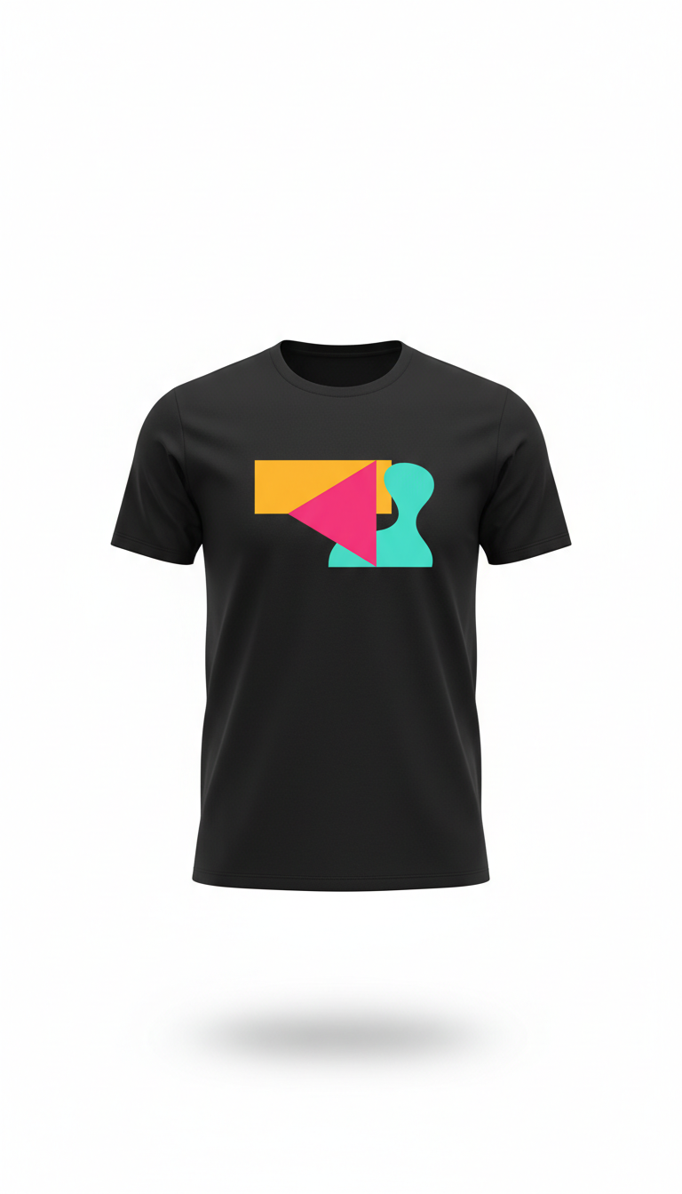 Nightshade minimalist text tee
